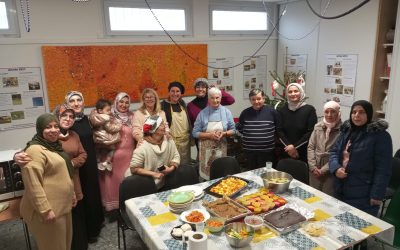 Atelier cuisine dans le quartier prioritaire de la ville de Digne les bains (04)